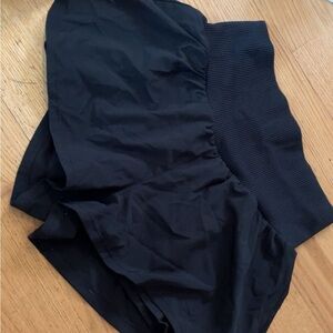 Black High-Waisted shorts